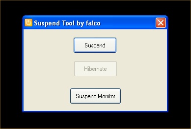 Falcosoft - Suspend Tool
